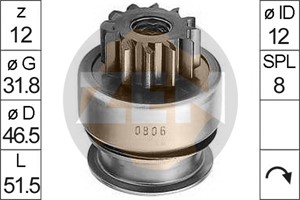 Frihjulsväxel, startmotor, CITROËN,DACIA,FIAT,NISSAN,PEUGEOT,RENAULT,TOYOTA, M000T22471, M000T22472, M000T22473, M000T35471, M000T35471A