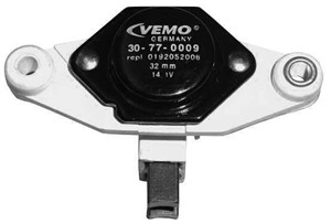 Generatorregulator, passar många modeller, 000 154 18 05, 000 154 20 05, 000 215 44 06, 000 389 446 9, 000 389 929 1, 002 154 06 06, 002