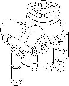 Servopump, SEAT,SKODA,VW, 1H0 422 155E, 1J0 422 152G, 1J0 422 152GV, 1J0 422 152GX, 1J0 422 154B, 1J0 422 154BV, 1J0 422 154BX, 535 145
