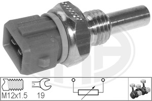 Sensor, kylvätsketemperatur, CITROËN,FIAT,LANCIA,PEUGEOT, 1920 K9, 96 131 470, 9613147080