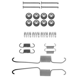 Tillbehörssats, bromsbackar, Bakaxel, TOYOTA HIACE Buss IV, HIACE Skåp IV, HILUX Pick-up V, HILUX Pick-up VI, VW CADDY I, TARO