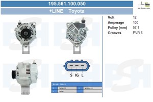 Generator, LEXUS GS, IS I, IS SportCross, 2706043220, 2706046270, 2706046300
