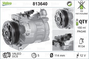 Kompressor, klimatanläggning, VOLVO S60 II, S80 II, V70 II, V70 III, XC60 SUV I, XC70 II, XC70 CROSS COUNTRY I, 30780443, 31250519, 3129