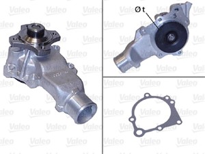 Vattenpump, JEEP CHEROKEE, GRAND CHEROKEE II, WRANGLER II, 5012366AA, 5012366AB, 5012366AC, 5012366AD, 5012366AE, 53010378AC, 53010417