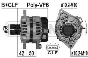 Generator, HYUNDAI i30, i30 Coupé, i30 Kombi, KONA, TUCSON, KIA CEED, PROCEED, SOUL II, SPORTAGE IV, XCEED, 37300-2B960