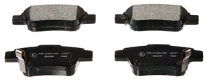 Bromsbeläggsats, Bakaxel, TOYOTA AVENSIS, AVENSIS Kombi, AVENSIS Sedan, COROLLA Verso, 0446605010, 0446605020, 0446628110, 0446658010