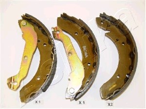 Bromsbackar, sats, Bakaxel, HYUNDAI SANTAMO, SONATA II, SONATA III, TRAJET, 58302-33A00, 5830534A10, 58305-M2A10, 58305M3A00, 58305M3A01