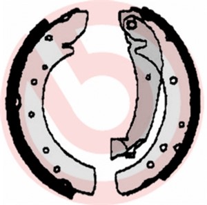 Bromsbackar, sats, CITROËN,FIAT,PEUGEOT,TOYOTA, 4241H5, 4241N4, 424221, 77362428, 9467549388, 9945884, SU001A1059