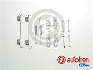 Tillbehörssats, bromsbackar, parkeringsbroms, Bakaxel, CHRYSLER,FORD USA,LANCIA,MERCEDES-BENZ, 1639930010