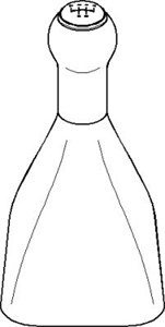 Växelspaksdamask, SEAT LEON, TOLEDO II, VW BORA I, BORA Variant, GOLF IV, GOLF Variant IV, 1J0 711 113 FEU, 1J0 711 113, 675 326 08 00,