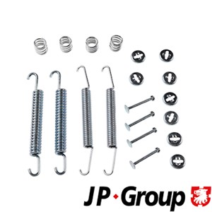 Tillbehörssats, bromsbackar, Bakaxel, FIAT,LANCIA,SEAT, 4320548, 4660548, 655054800, 75405480