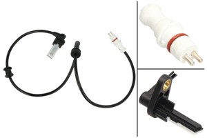 ABS-givare, Sensor, hjulvarvtal, Bakaxel höger, RENAULT KANGOO, KANGOO Express, 60 40 004 811, 82 00 212 698