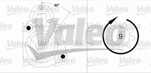 Startmotor, PEUGEOT,RENAULT,VOLVO, 1363451, 1363451.4, 13634514, 30658564, 30815466, 30819127, 5003810, 5003810.8, 50038108, 5003918, 50