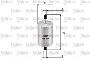 Bränslefilter, CITROËN,DACIA,DS,FIAT,INFINITI,LANCIA,NISSAN,OPEL,PEUGEOT,RENAULT,SMART, 0003414V002, 0003414V003, 156781, 1567-81, 15678