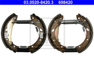 Bromsbackar, sats, Bakaxel, TOYOTA AVENSIS, AVENSIS Kombi, AVENSIS Liftback