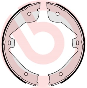 Bromsbackar, sats, AUDI,LAND ROVER,MERCEDES-BENZ,PORSCHE,VW, 1644200620, 7L0698525, 95535292500, 95535292501, 95535294500, 95535294501,