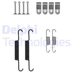Tillbehörssats, bromsbackar, parkeringsbroms, Bakaxel, CHEVROLET CAPTIVA, CAPTIVA Van, OPEL ANTARA A, VAUXHALL ANTARA A