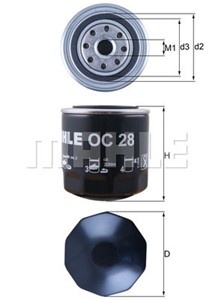 Oljefilter, PORSCHE,VW, 021115351A, 0500185, 1109C0, 1498022, 5000185, A700X6714JA, A720X6714MA, EFL54