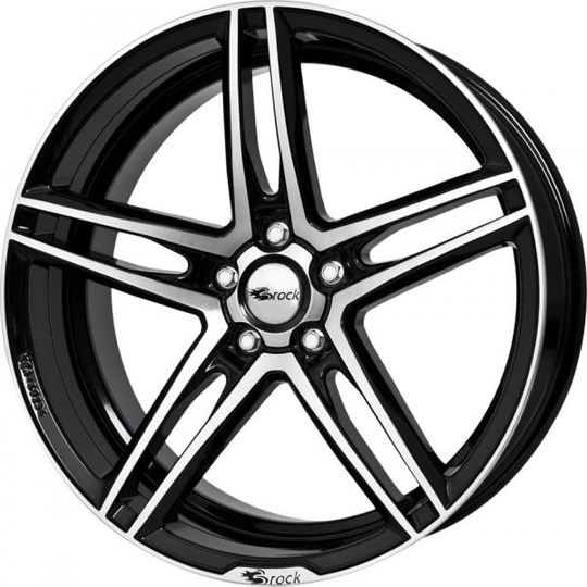 Brock B33 Black Polished 8,5/19 5/112 ET45 B66.6