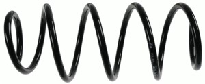 Spiralfjäder, Framaxel, VW FOX Halvkombi, POLO, 6Q0 411 105 R