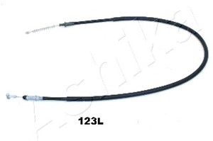 Vajer, parkeringsbroms, Vänster bak, NISSAN SUNNY II, SUNNY Coupé II, SUNNY Hatchback II, SUNNY Traveller II, 3645250A00, 3653150A00, 36
