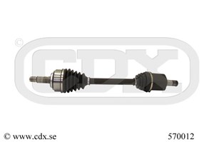 Drivaxel, framaxel vänster, HONDA CR-V II, 44306-SCA-G00