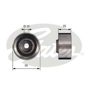 Styrrulle, kamrem, HYUNDAI,KIA, 2481026010, 2481026020