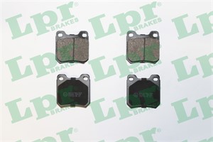 Bromsbeläggsats, Bakaxel, CHEVROLET,OPEL,SAAB,VAUXHALL, 1605005, 1605031, 1605047, 1605687, 1605924, 90273260, 90485138, 90540177, 91921