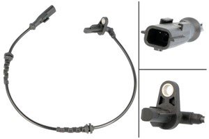 ABS-givare, Sensor, hjulvarvtal, Bakaxel, Framaxel, Höger, Vänster