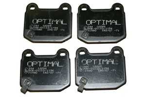 Bromsbeläggsats, Bakaxel, MITSUBISHI CARISMA Sedan, LANCER VI, NISSAN 350Z Coupé, 350Z Roadster, SUBARU IMPREZA Kombi, IMPREZA Sedan, D4
