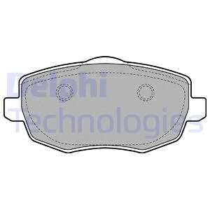 Bromsbeläggsats, LANCIA YPSILON, 71752991, 71754804, 77362359, 77362360, 77364332, 77365789