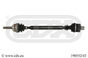 Drivaxel, framaxel höger, VOLVO S40 I, V40 Kombi, 8601678, 8602182