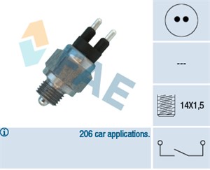 Brytare, backljus, MITSUBISHI,VOLVO, 11 15 1 705 237, 1307086, 1307086-7, 9442728, LLP000010, MW-9442728