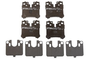 Bromsbeläggsats, Bakaxel, LEXUS LS, 000 905 02 32, 000 905 08 05, 04466-0W010, 04466-0W020, 3342006, A 000 905 08 05, A0009050232