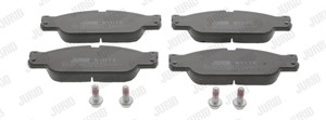 Bromsbeläggsats, Framaxel, DAIMLER SUPER EIGHT, FORD USA THUNDERBIRD Cabriolet, JAGUAR S-TYPE II, XJ, LINCOLN LS, C2C15990, C2C20686, C2