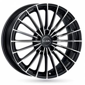 MAK Volare+ Black Machined Face 6.5x16 4/108 ET40 B63.4