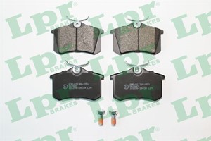 Bromsbeläggsats, Bakaxel, AUDI,CITROËN,DS,FIAT,FORD,LANCIA,PEUGEOT,SEAT,SKODA,VW, 1001096, 10030811, 1027640, 1027650, 1029782, 1115107,