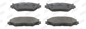 Bromsbeläggsats, Framaxel, LEXUS IS II, IS III, IS C, 0446553020, 04465-53020, 0446553040, 04465-53040, 446553040