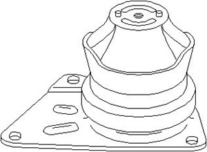 Motorkudde, Höger, SEAT AROSA, VW LUPO I, POLO, POLO III, 6N0 199 262A, 6N0 199 262L