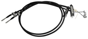 Vajer, parkeringsbroms, Bak, Mitt, FORD FOCUS I, FOCUS Sedan I, FOCUS Turnier I, 1 069 082, 1 087 208, 1 088 016, 1 101 841