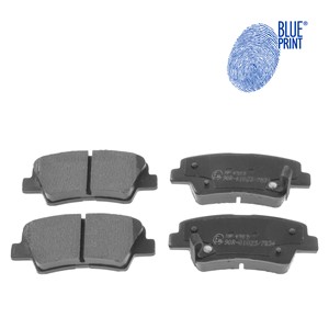 Bromsbeläggsats, Bakaxel, KIA SOUL I, 48413-341A0, 58302-2KA10