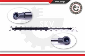 Gasfjäder, bagageutrymme, AUDI A3, 8P3827552A, 8P3827552C