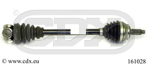 Drivaxel, framaxel vänster, VW LUPO I, 6E0407271C, 6E0407451X