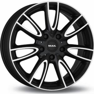 MAK Jackie Ice Black 5.5x15 4/100 ET45 B56.1