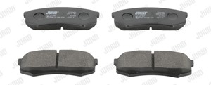 Bromsbeläggsats, Bakaxel, LEXUS,MITSUBISHI,TOYOTA, 0446560010, 0446660010, 0446660020, 0446660050, 0446660060, 0446660080, 0446660090, 0