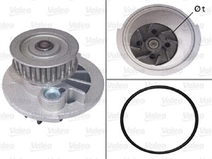 Vattenpump, OPEL,VAUXHALL, 1334078, 6334039, 9199595, 93182042