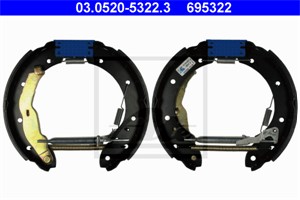 Bromsbackar, sats, Bak, BMW 3 Compact [E36]