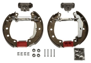 Bromsbackar, sats, Bakaxel, RENAULT MEGANE I, MEGANE Cabriolet I, MEGANE Classic I, MEGANE Coach I, 77 01 206 242, 77 01 207 268