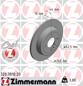 Bromsskiva, Bakaxel, HYUNDAI,KIA, 584110U300, 58411-0U300