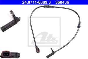 ABS-givare, Sensor, hjulvarvtal, Framaxel, MERCEDES-BENZ SLC [R172], SLK [R172], 172 540 00 17, 172 905 61 01, A 172 540 00 17, A 172 90